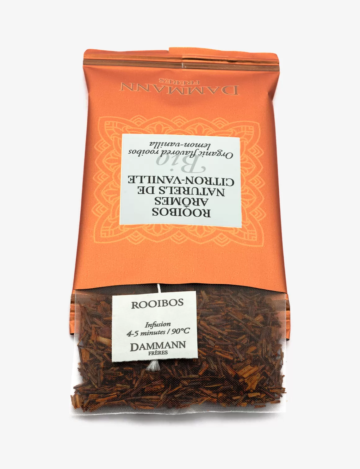 Rooibos<DAMMANN Frères Rooibos aromi naturali di limone e vaniglia BIO