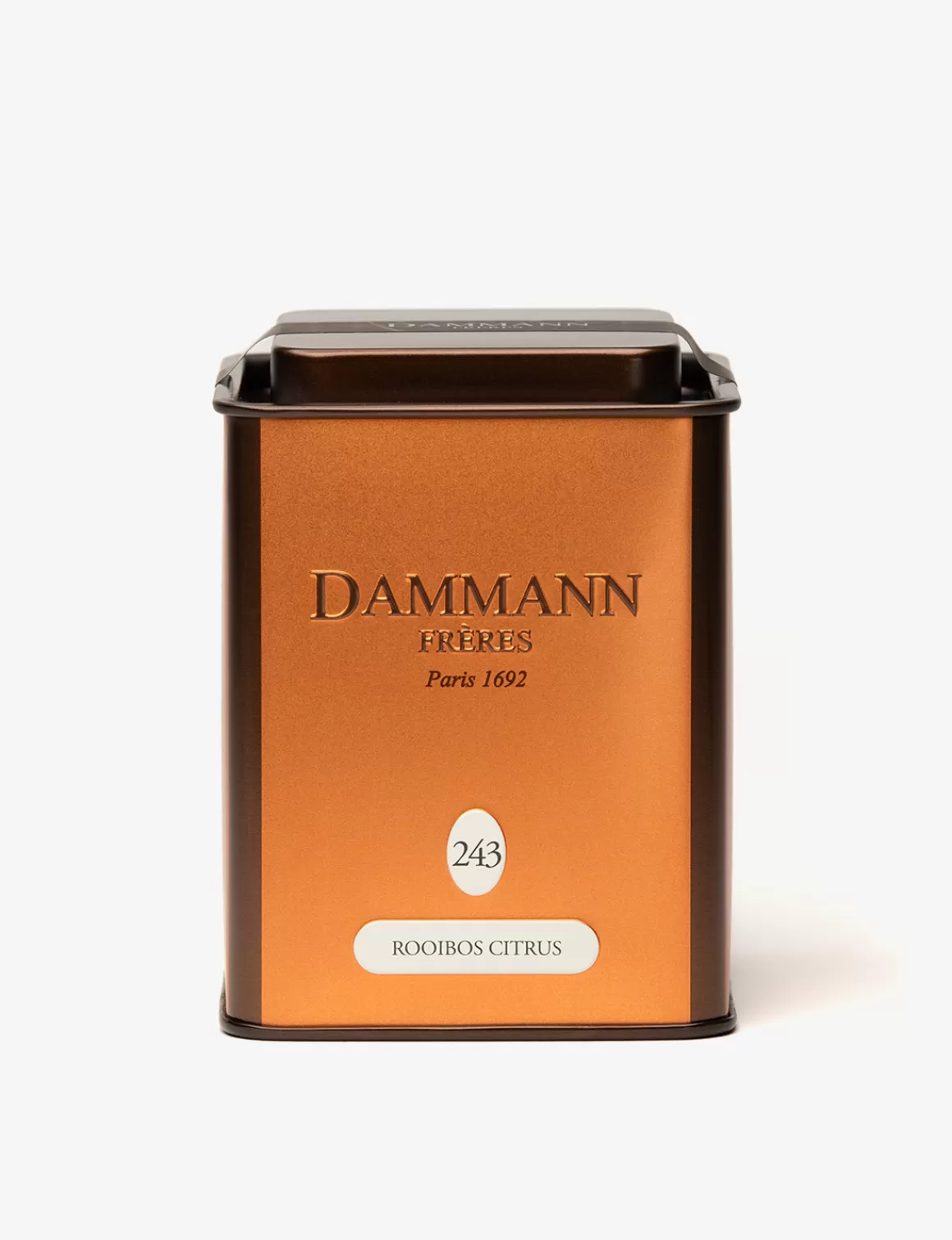 Rooibos | Rooibos<DAMMANN Frères Rooibos Citrus scatola 100 g