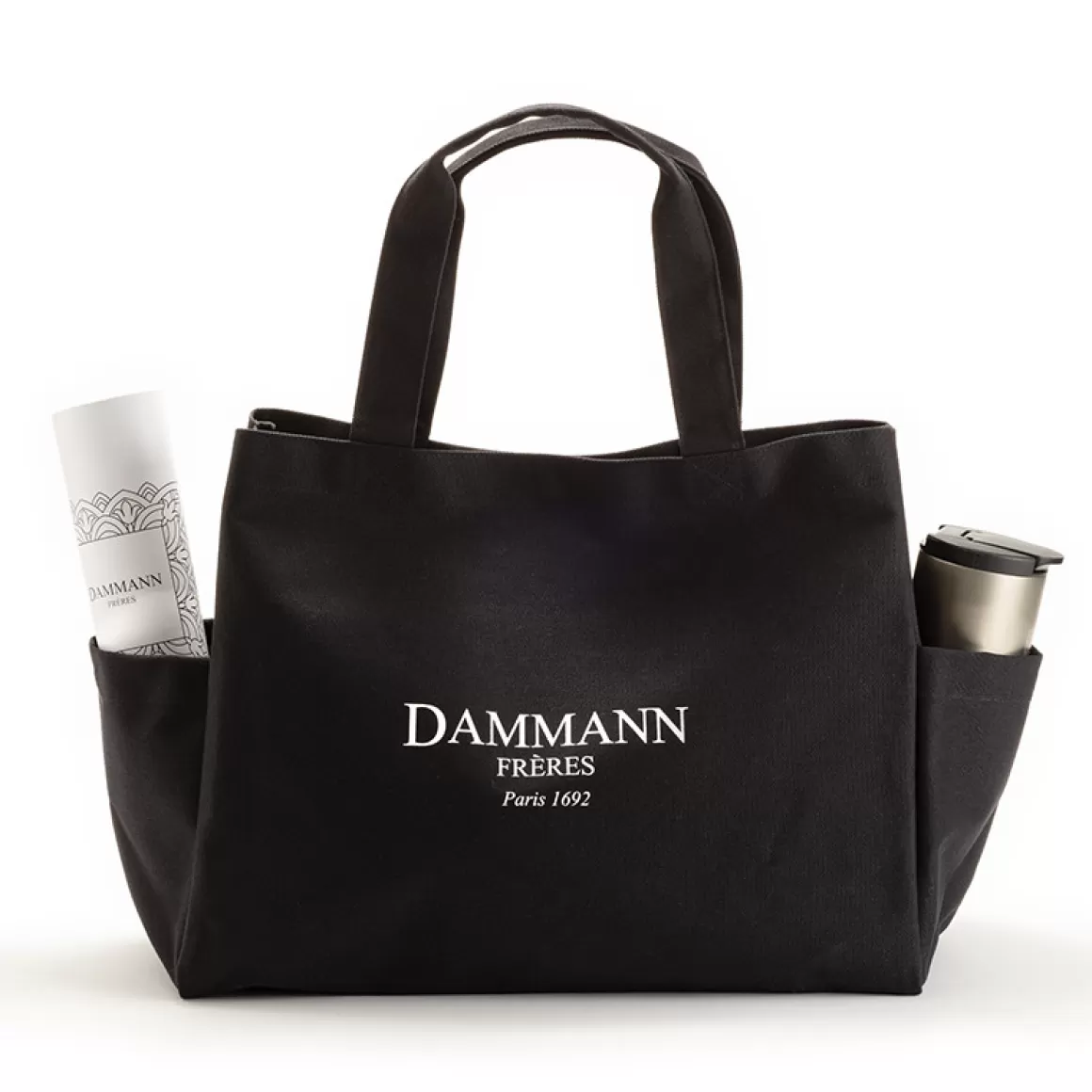 Collezione Casa | Piccoli Pensieri<DAMMANN Frères Shopping-bag - Tela nera